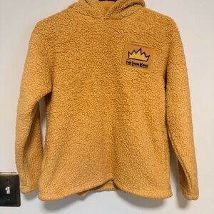 Disney The Lion King Tan Sherpa Hoodie